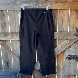 Anne Klein Black Cropped Pants